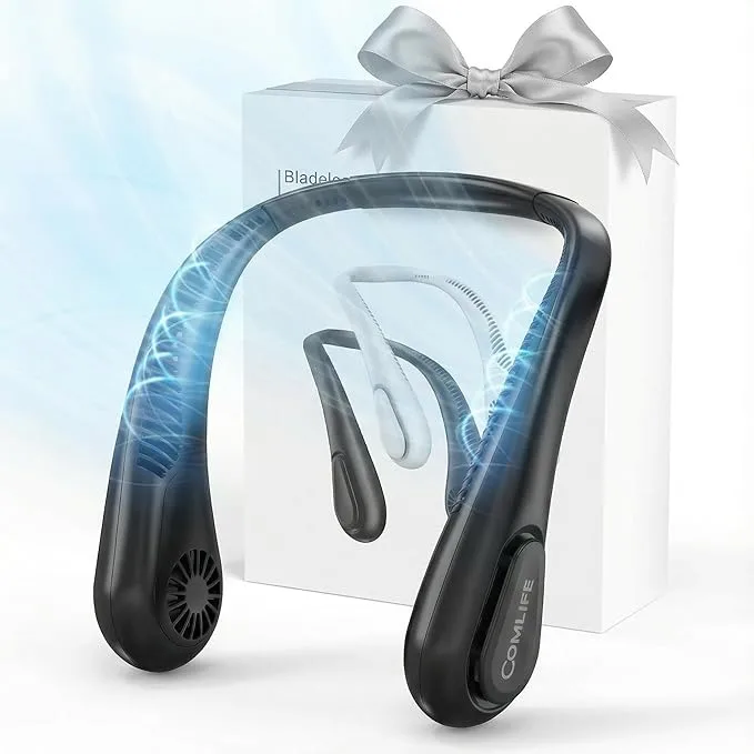 Wearable Rechargeable Neck Fan