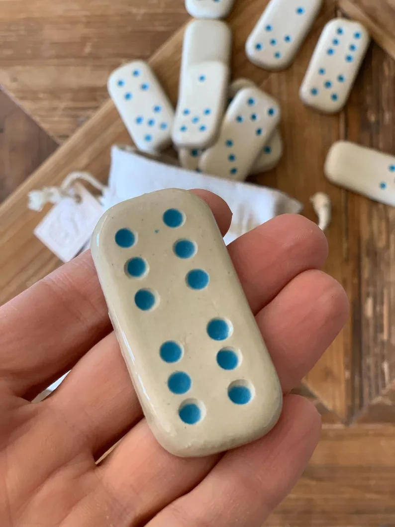 Ceramic Domino Set