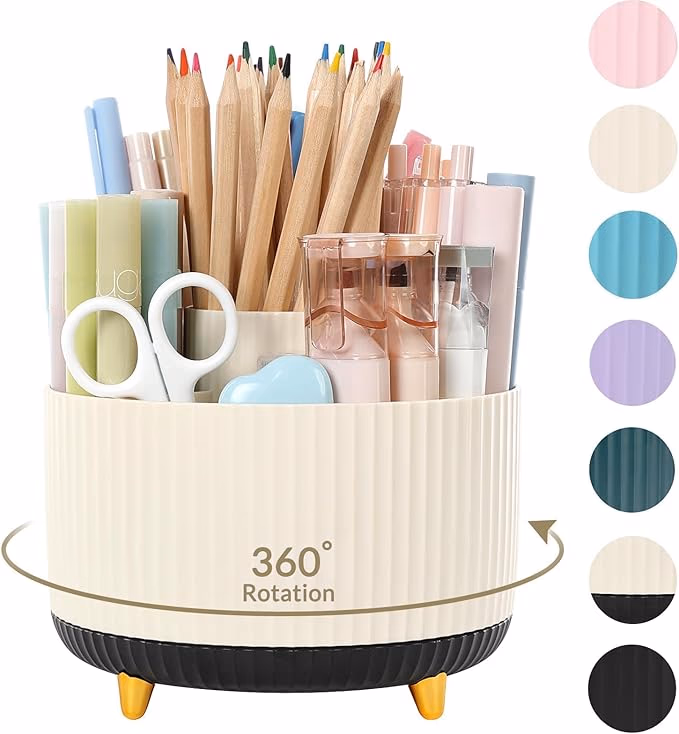 360 Rotating Desk Organizer