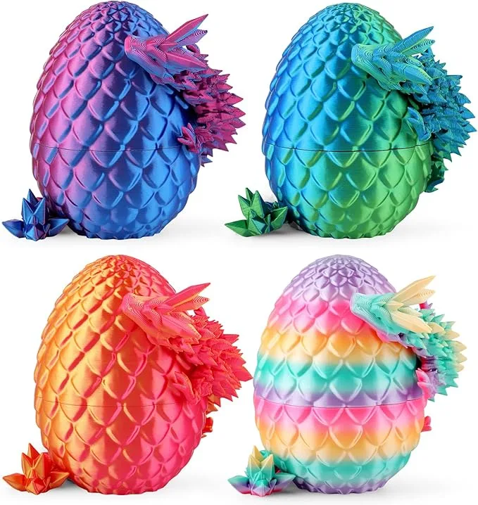 3D Printed Dragon Eggs