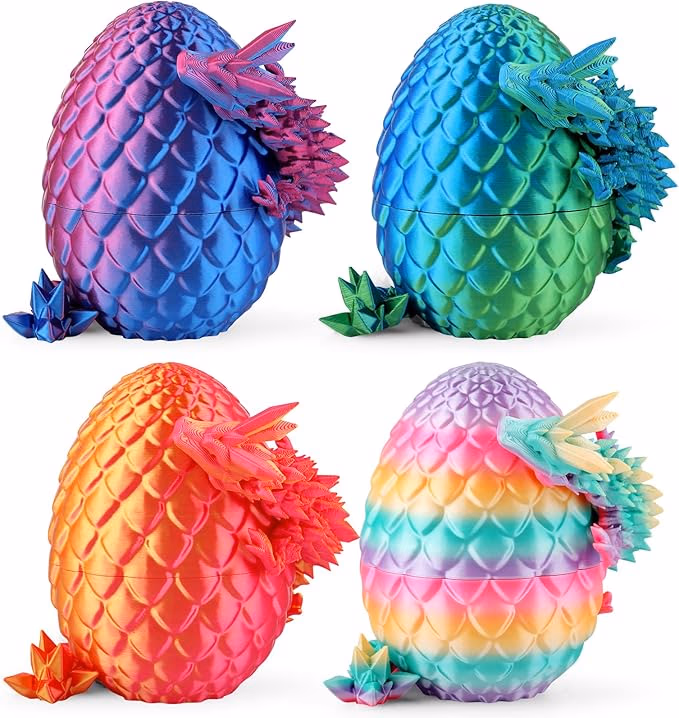 3D Printed Dragon Eggs
