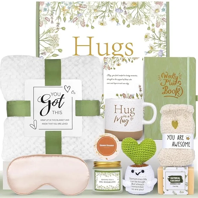 Women Relaxing Self Care Gift Basket