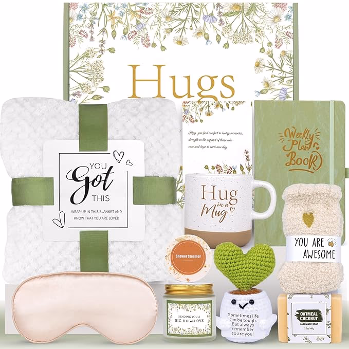 Women Relaxing Self Care Gift Basket