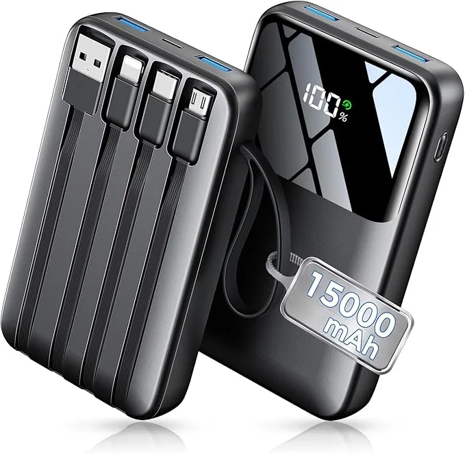 15000mAh Fast Charge Power Bank