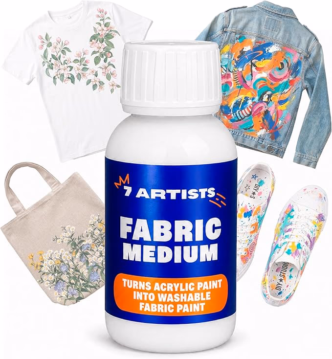 Fabric Medium for Acrylic Paint