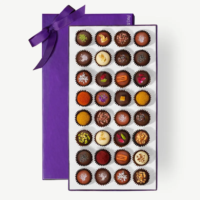Exotic Truffles 32-pieces by Vosges