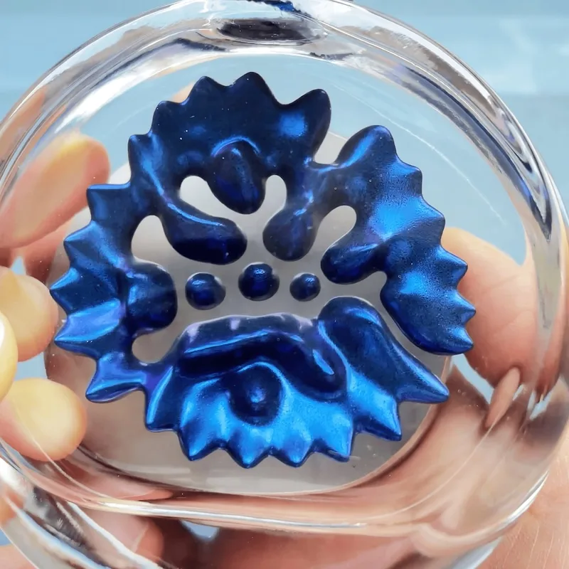 Magnetic Ferrofluid Audio Visualizer