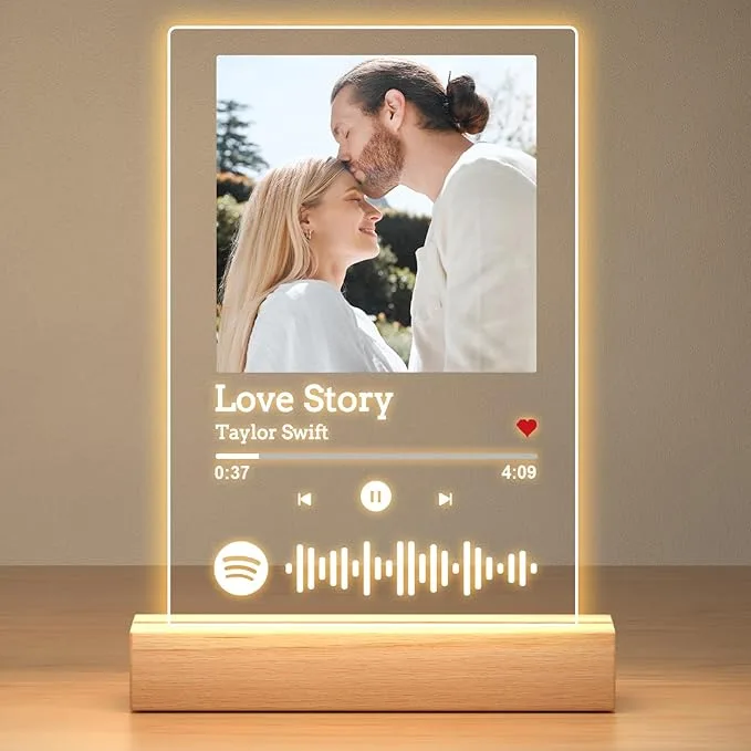 Custom Spotify Plaque Custom Picture Frames