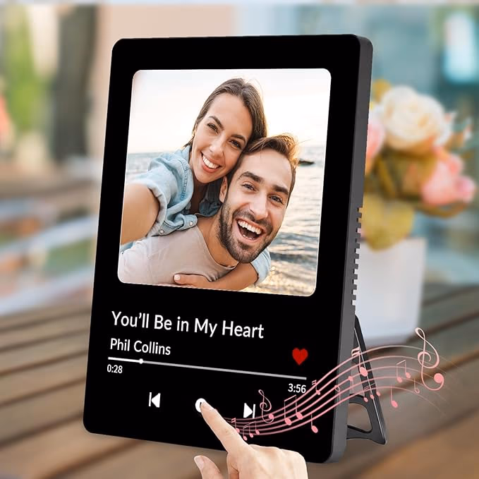 Custom Photo Frame that Plays Songs