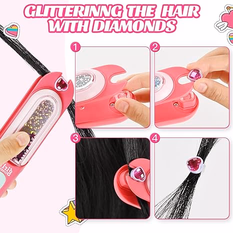 Hair Gem Stamper Kit