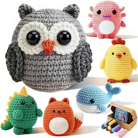 Animal Family Crochet Starter Kit