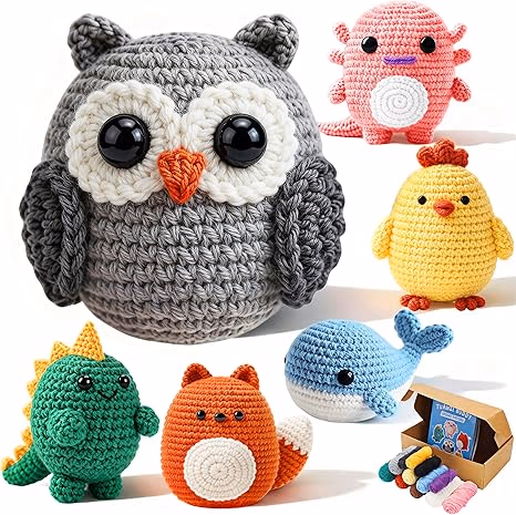 Animal Family Crochet Starter Kit