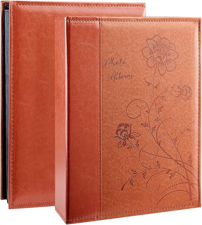 Leather Family Photo Album