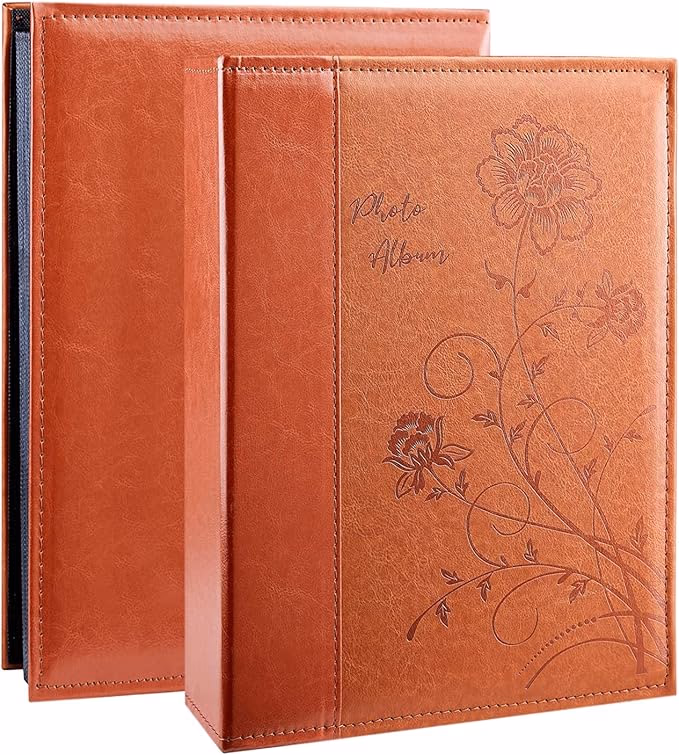 Leather Family Photo Album