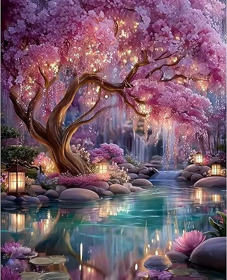 Dream Tree Paint by Numbers Kit