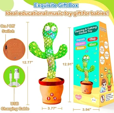Talking Singing Cactus Toy