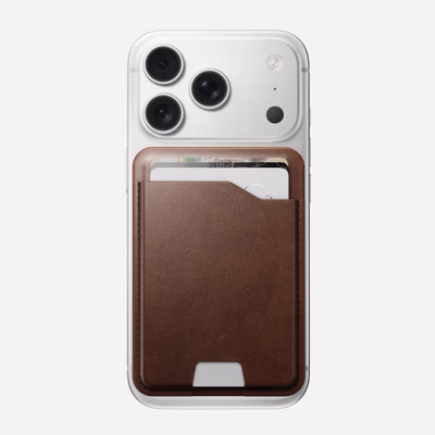 MagSafe Trackable Leather Card Wallet