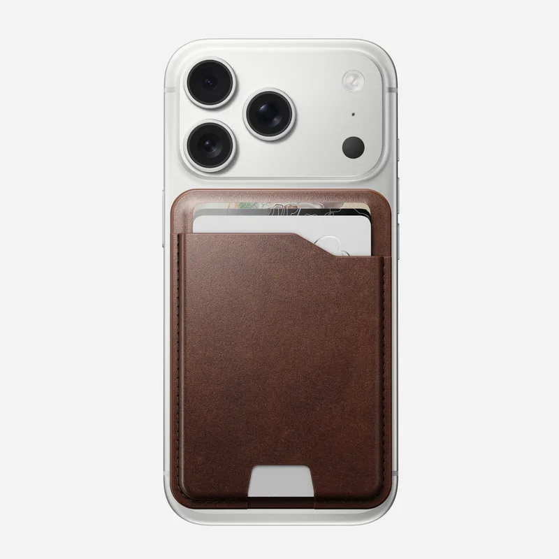 MagSafe Trackable Leather Card Wallet