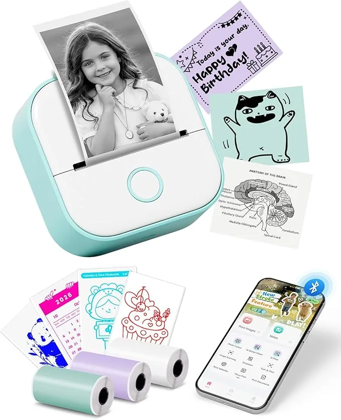 Mini Sticker Printer