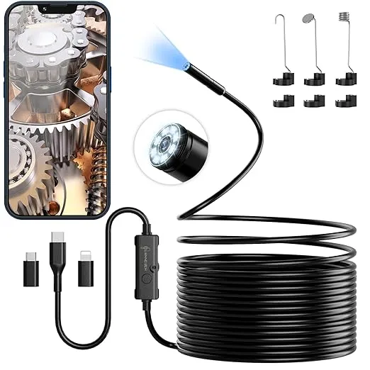 Endoscope Camera with Light