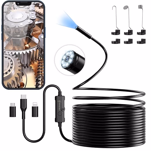 Endoscope Camera with Light