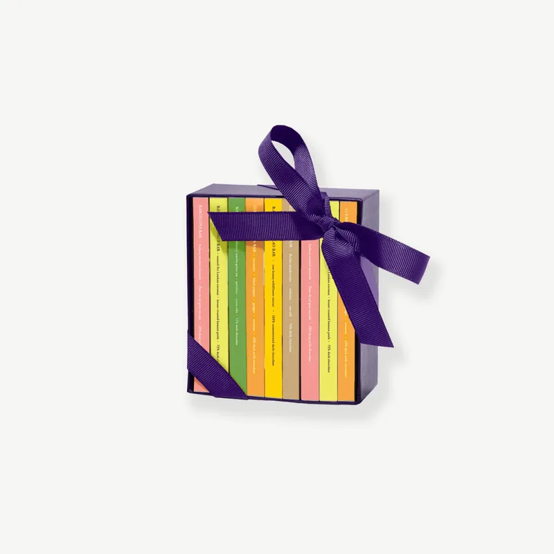 Mini Exotic Chocolate Bar Library by Vosges