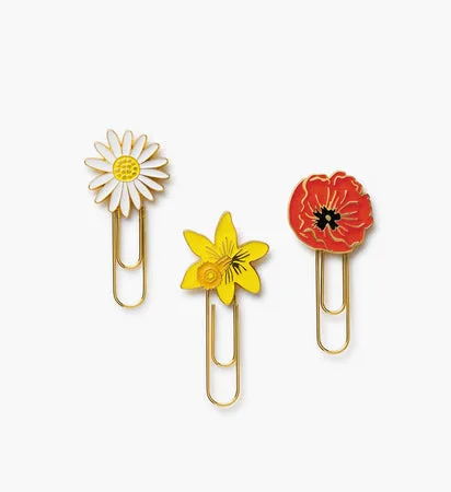 Enamel Paper Clip Set