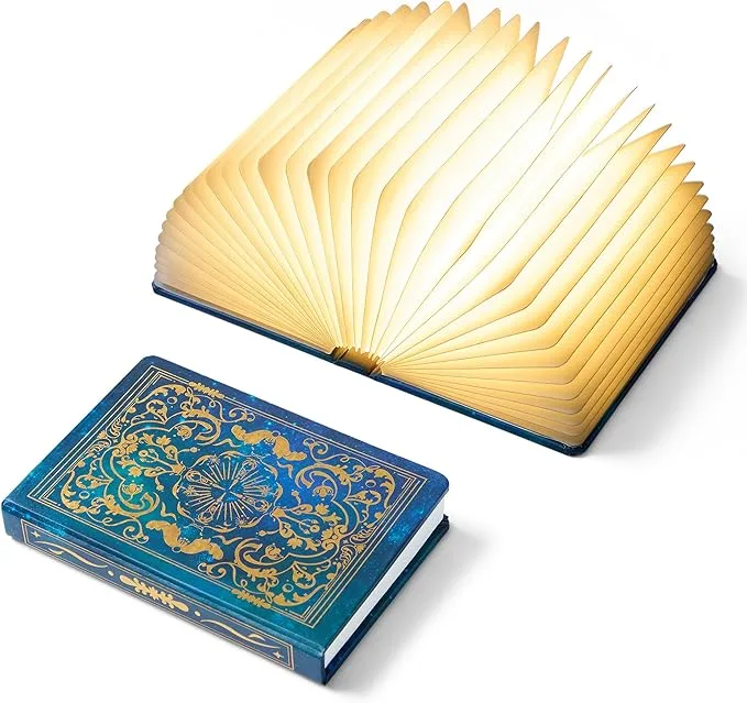 Foldable Book Lamp Deocr