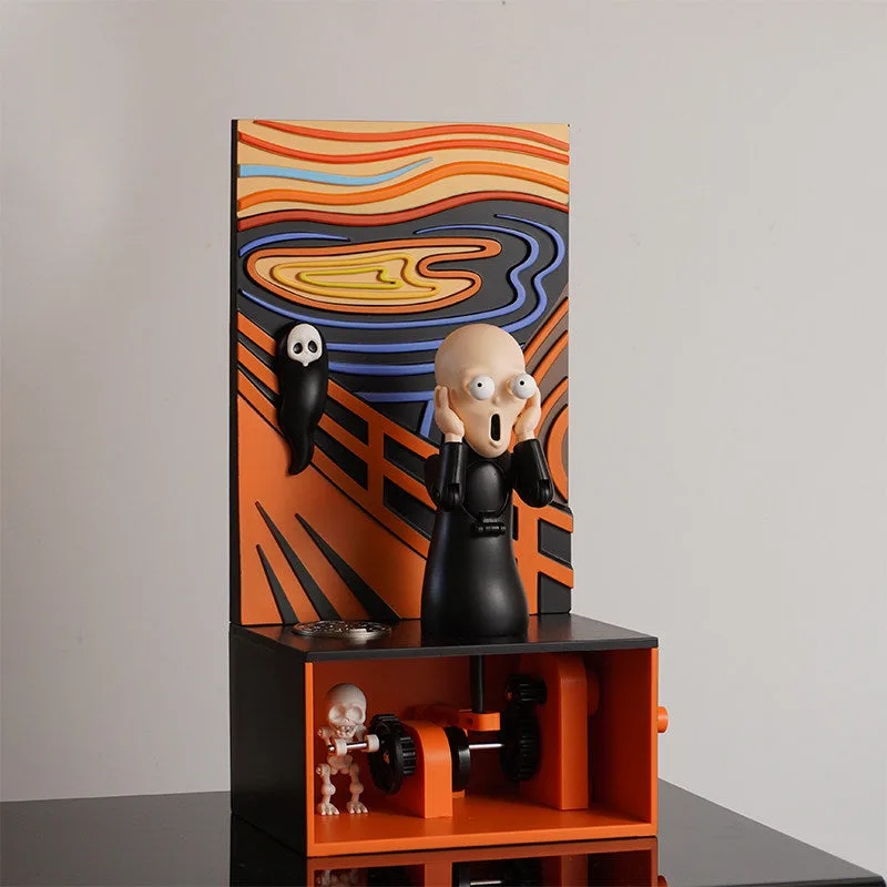 The Scream Mechanical Figure