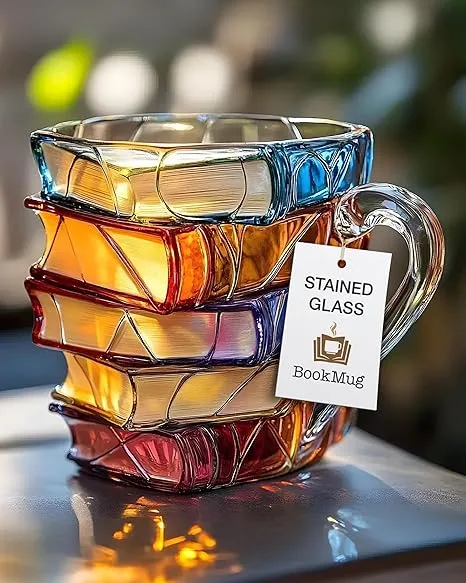 Chapter Book Glass Mug