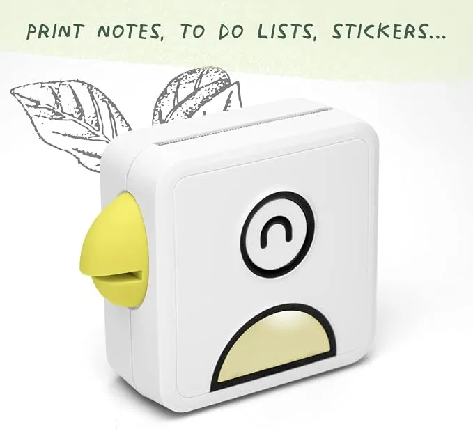 Inkless Pocket Printer For Photos and Labels