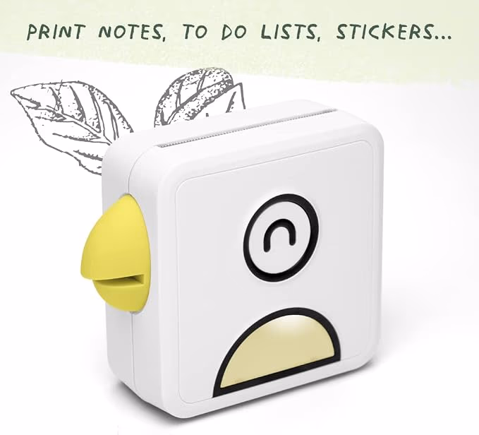 Inkless Pocket Printer For Photos and Labels