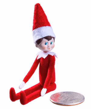Worlds Smallest Elf on the Shelf