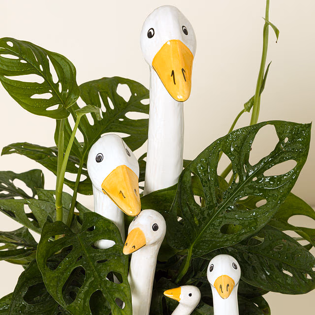 Garden Goose Plant Stakes