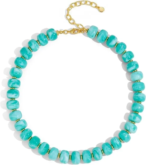 Resin Beaded Necklace