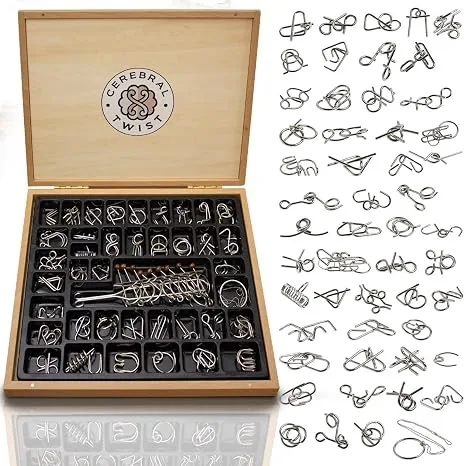 Metal Brain Teaser Puzzles