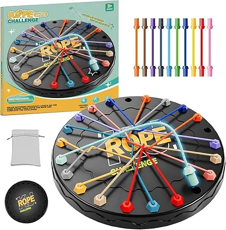 Rope Untangling Strategy Game