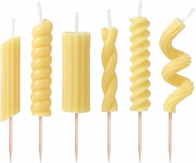 Pasta Party Candles