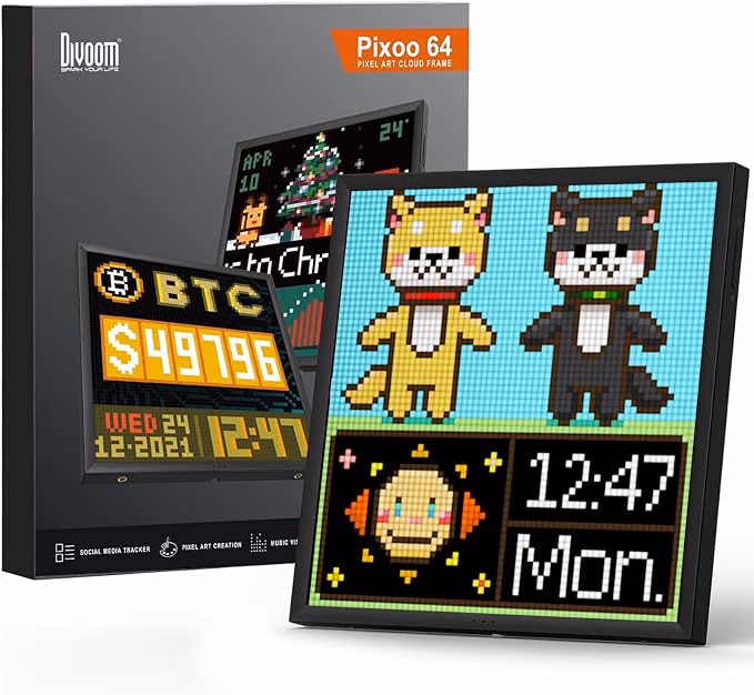 Pixel Art Display with App Control