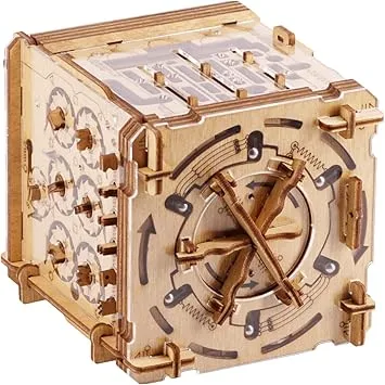 Wooden Escape Room Puzzle Box