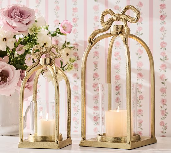 Brass Ribbon Lantern
