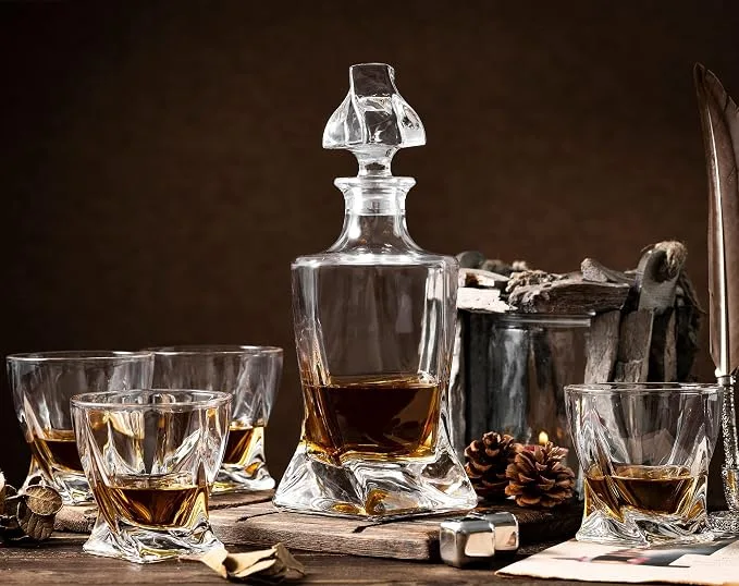 Whiskey Globe Decanter Set
