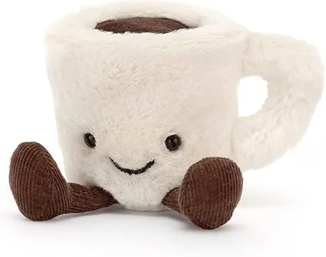 Espresso Cup Stuffed Toy