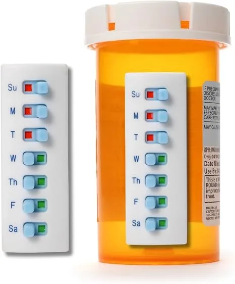 Peel and Stick Pill Reminder