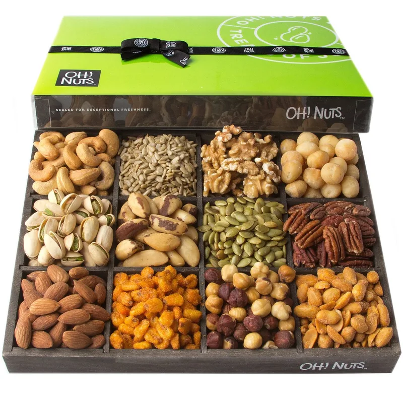 Mixed Nut Gift Basket