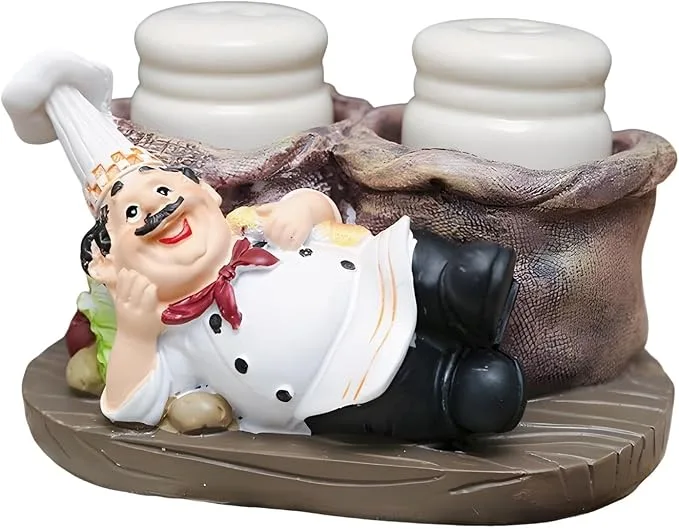 Chef Salt and Pepper Shaker Set